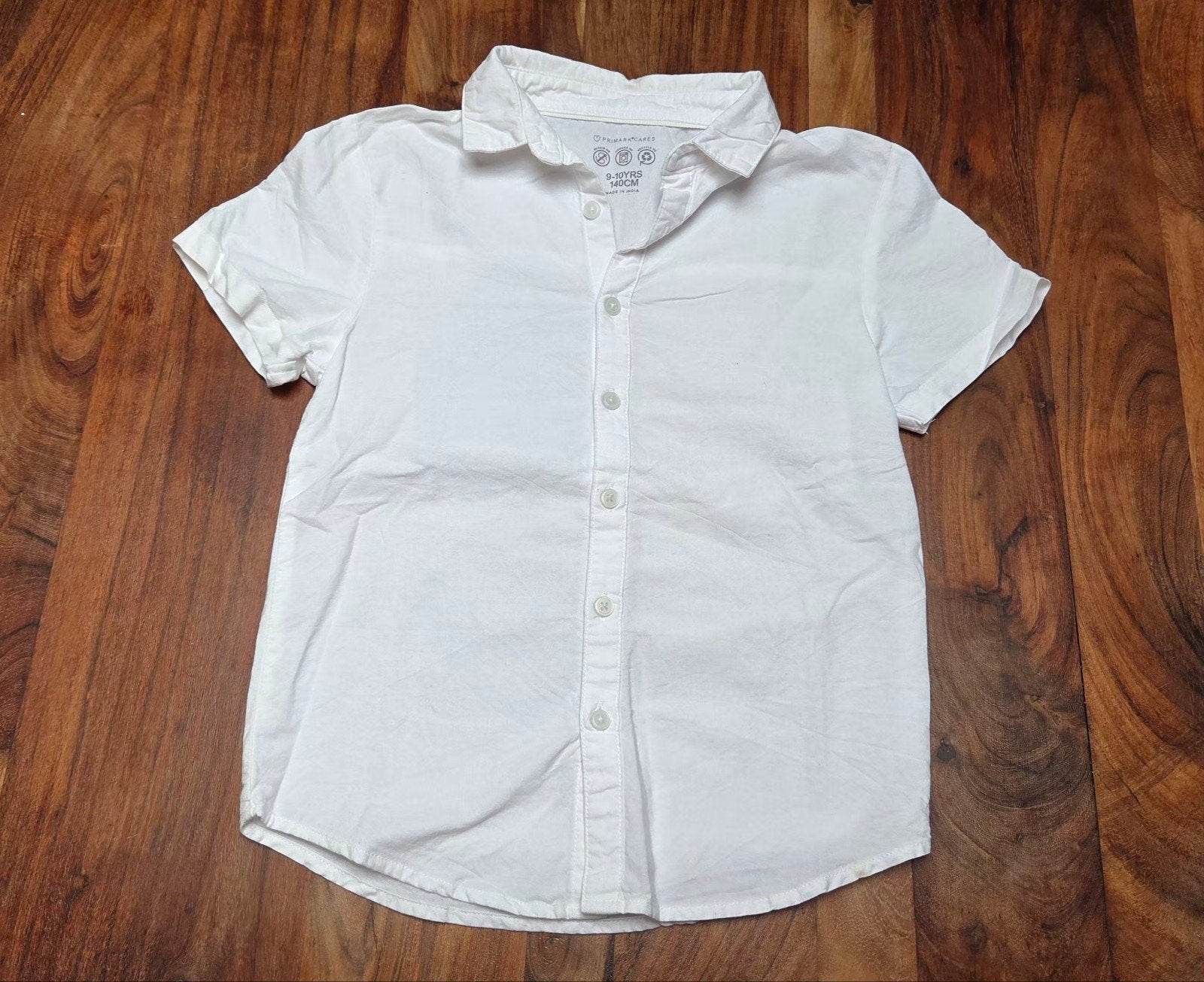 Mooie witte blouse maat 140, Overhemd of Blouse, Ophalen of Verzenden, Zo goed als nieuw, Primark