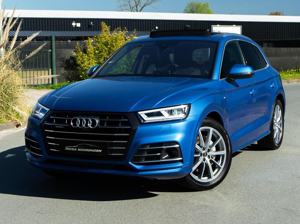 Audi Q5 55 TFSI e quattro Competition|B&O|Panoramadak|Camera, Auto's, Automaat, Verwarming stoelen achter, 2005 kg, Gebruikt