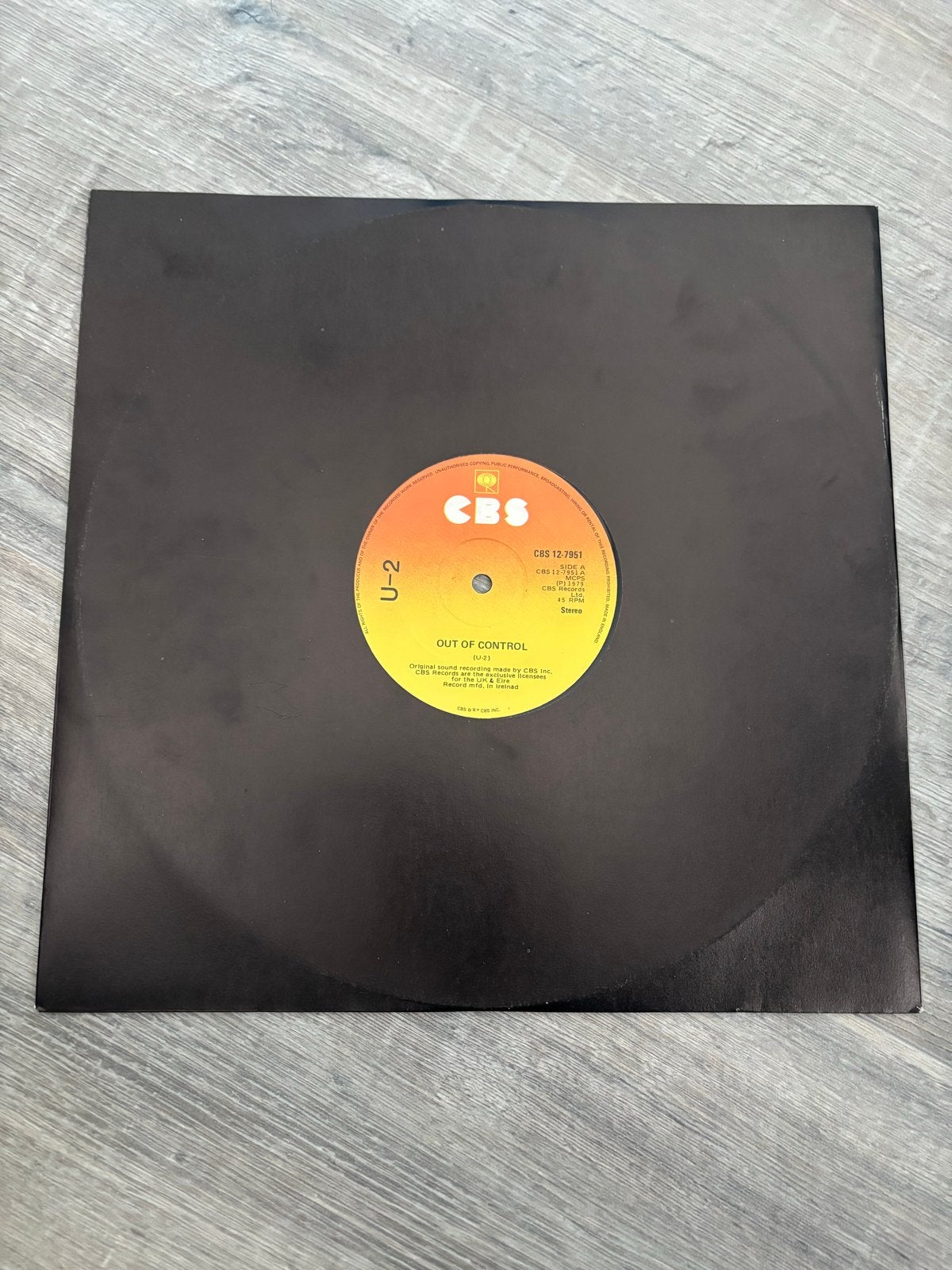 U2 - Out of Control / Stories for Boys / Boy-Girl (Vinyl), Rock, Gebruikt, Originele persing, Ophalen of Verzenden