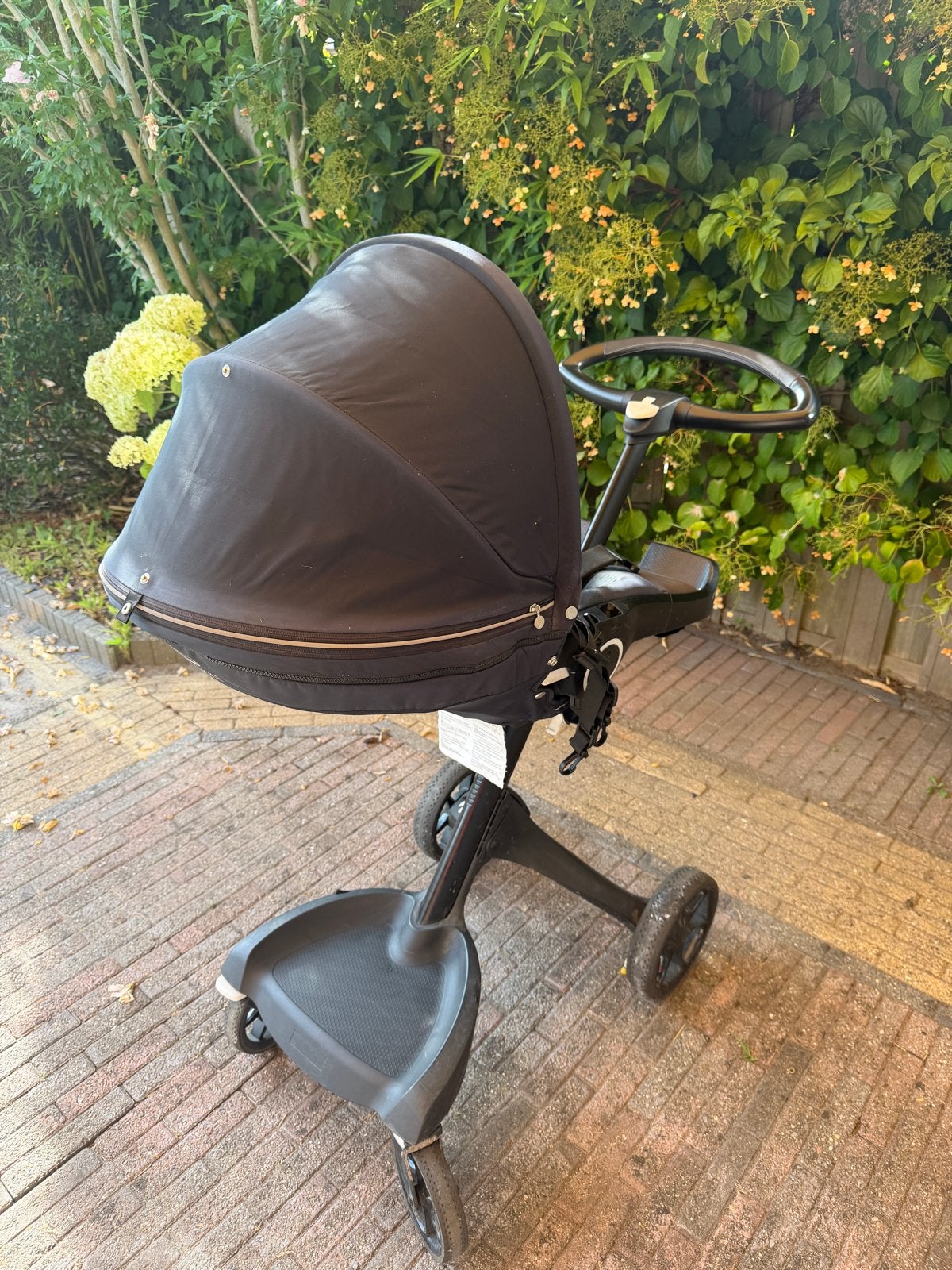 Stokke Xplory kinderwagen - Zwart, Kinderen en Baby's, Kinderwagens en Combinaties, Ophalen, Gebruikt, Kinderwagen, Overige merken