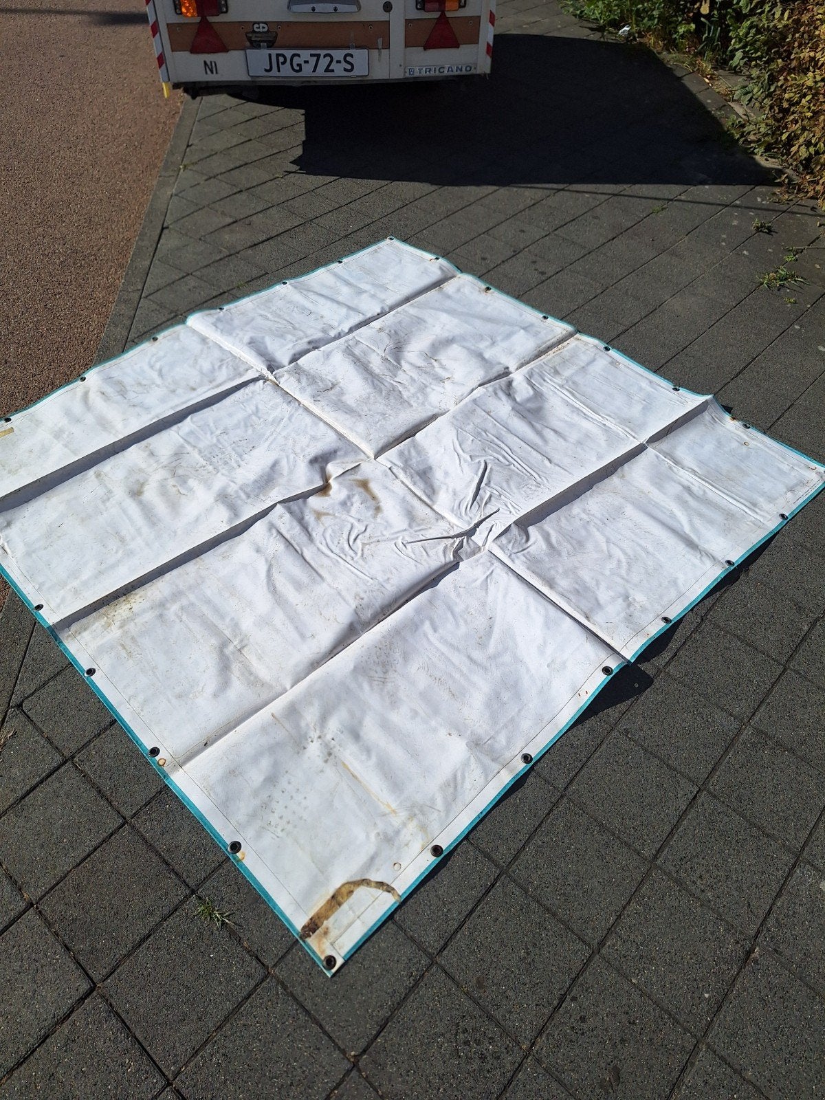 Diverse zeilen en doeken, gebruikt, Ophalen of Verzenden, 15 m² of meer, Zeil