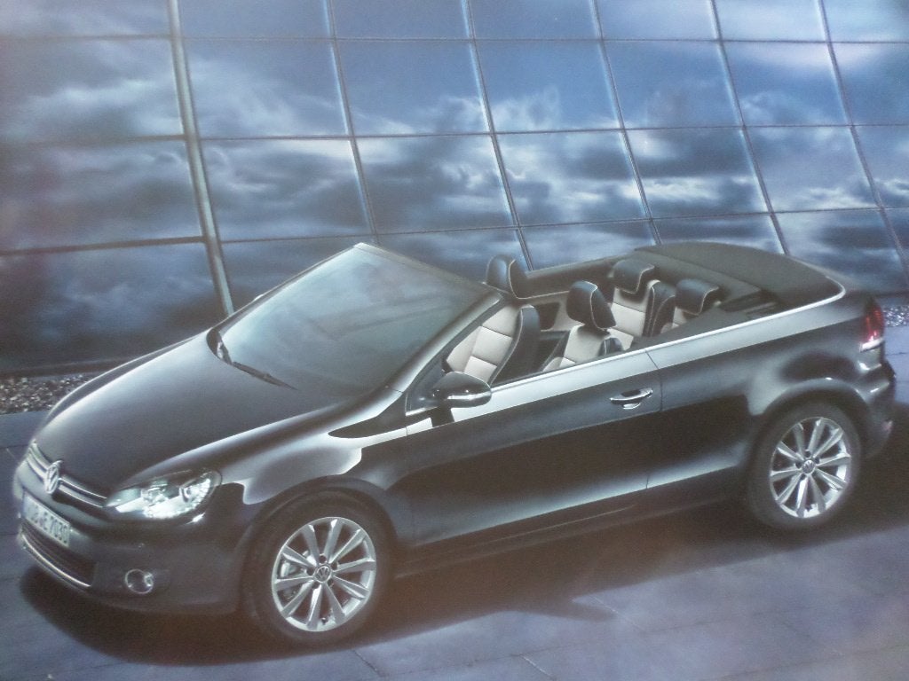 Volkswagen VW Golf Cabrio & GTI & R Brochure, Ophalen of Verzenden, Zo goed als nieuw, Volkswagen