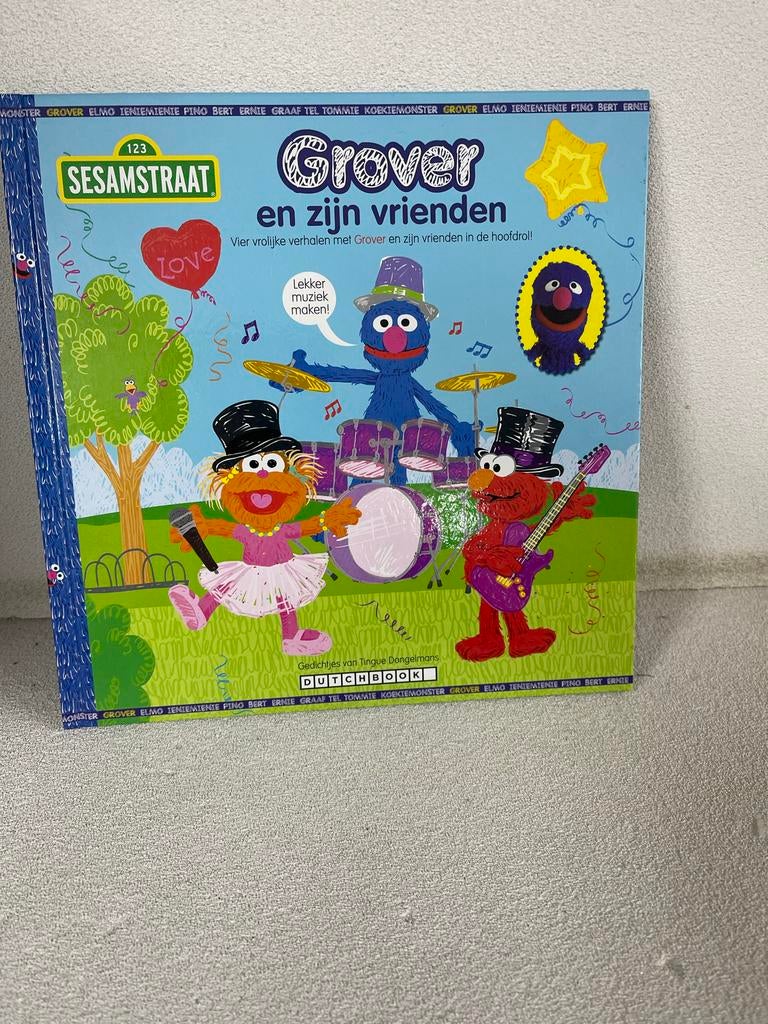 Sesamstraat: Grover en zijn vrienden, Gelezen, Fictie algemeen, Jongen of Meisje, Ophalen of Verzenden