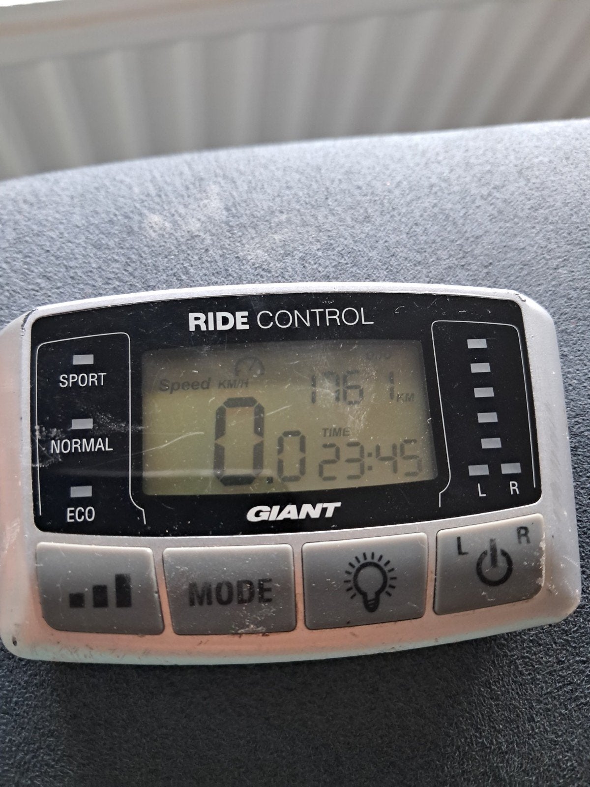 Giant ridecontrol display double., Fietsen en Brommers, Ophalen of Verzenden, Zo goed als nieuw