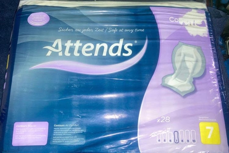 Attends contours maat 7 inleggers, Diversen, Ophalen, Zo goed als nieuw