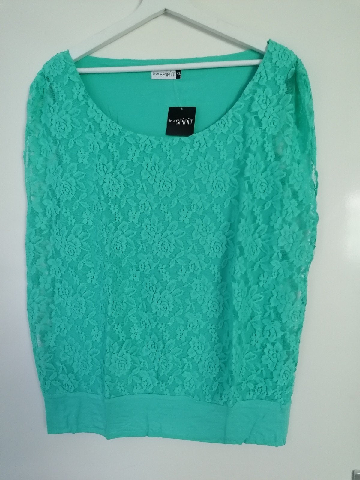nieuw mintgroene top mt xl 44, Kleding | Dames, Tops, Ophalen of Verzenden, Nieuw