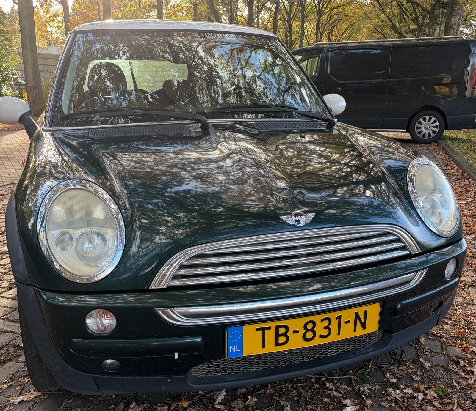 BMW Mini Cooper 2003 Groen, 4 stoelen, 115 pk, Particulier, Groen