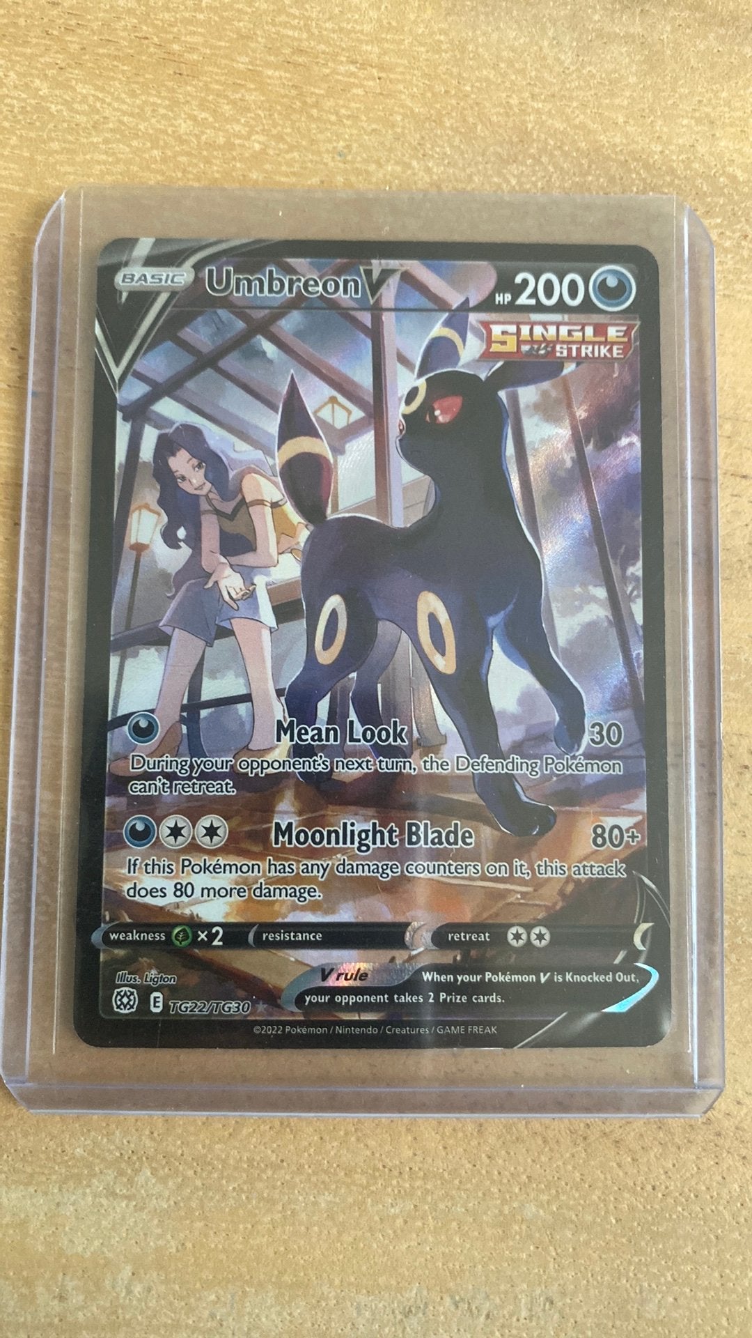 Umbreon v tg22/tg30, Ophalen of Verzenden, Zo goed als nieuw