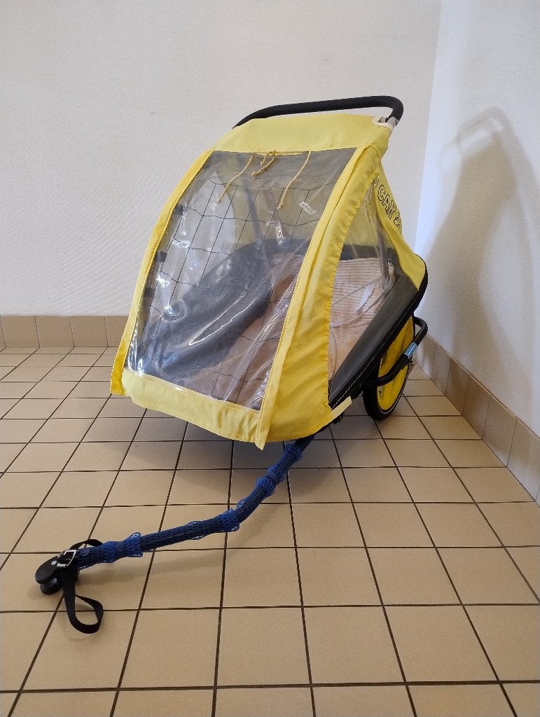 Fietskar, Kid Car Coach, compleet, Fietsen en Brommers, Ophalen, Zo goed als nieuw, Hondenkar, 40 tot 60 kg