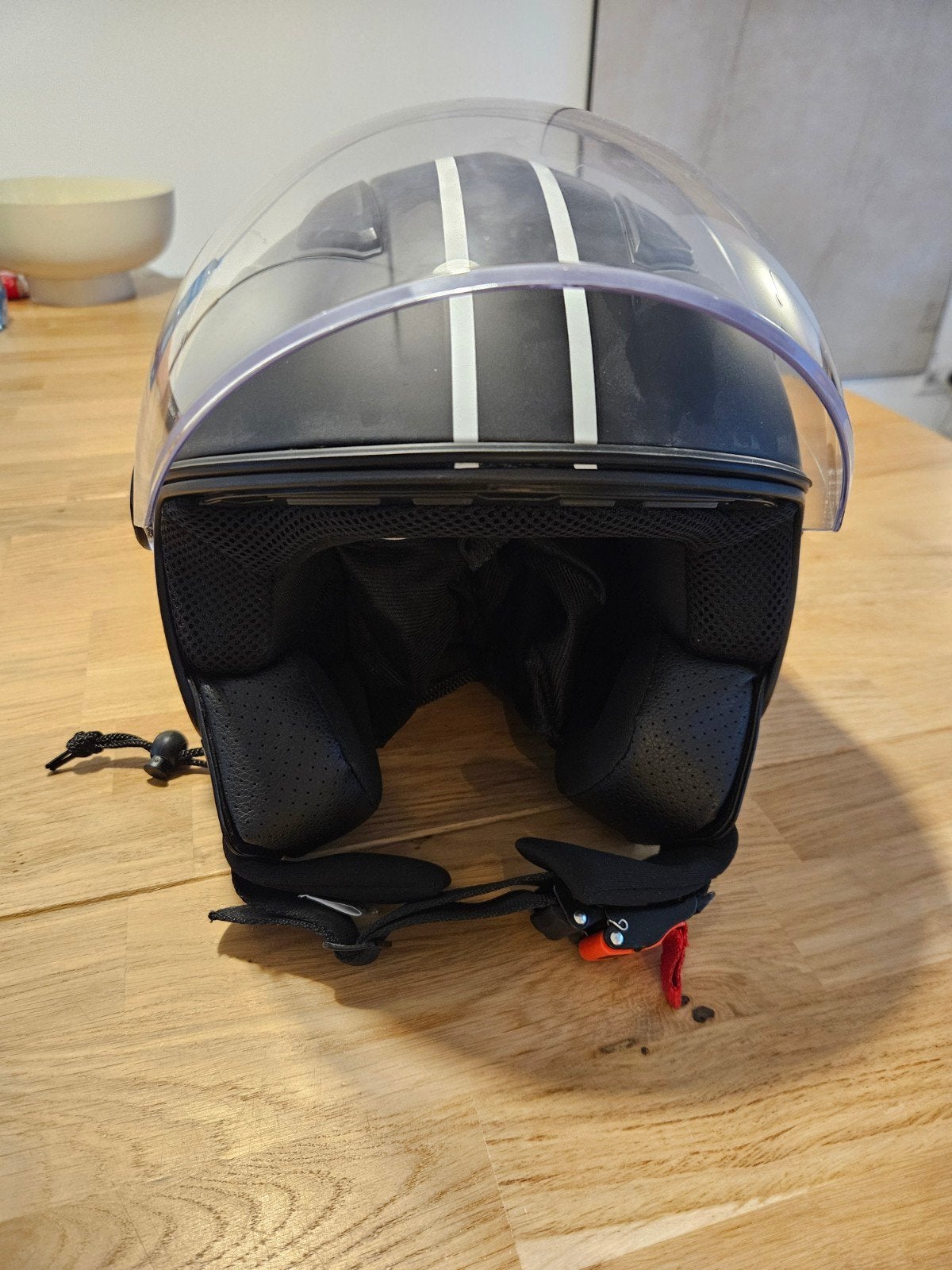 Vito Helmets Jethelm Mat Zwart - Maat YM (49cm), Ophalen