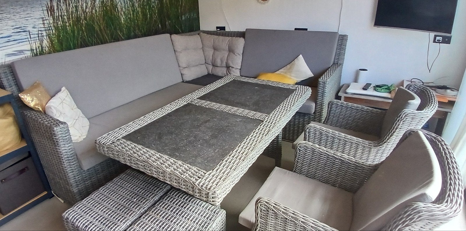 Lounge dining set Own Living, Ophalen, Meer dan 8 zitplaatsen, Bank, Zo goed als nieuw