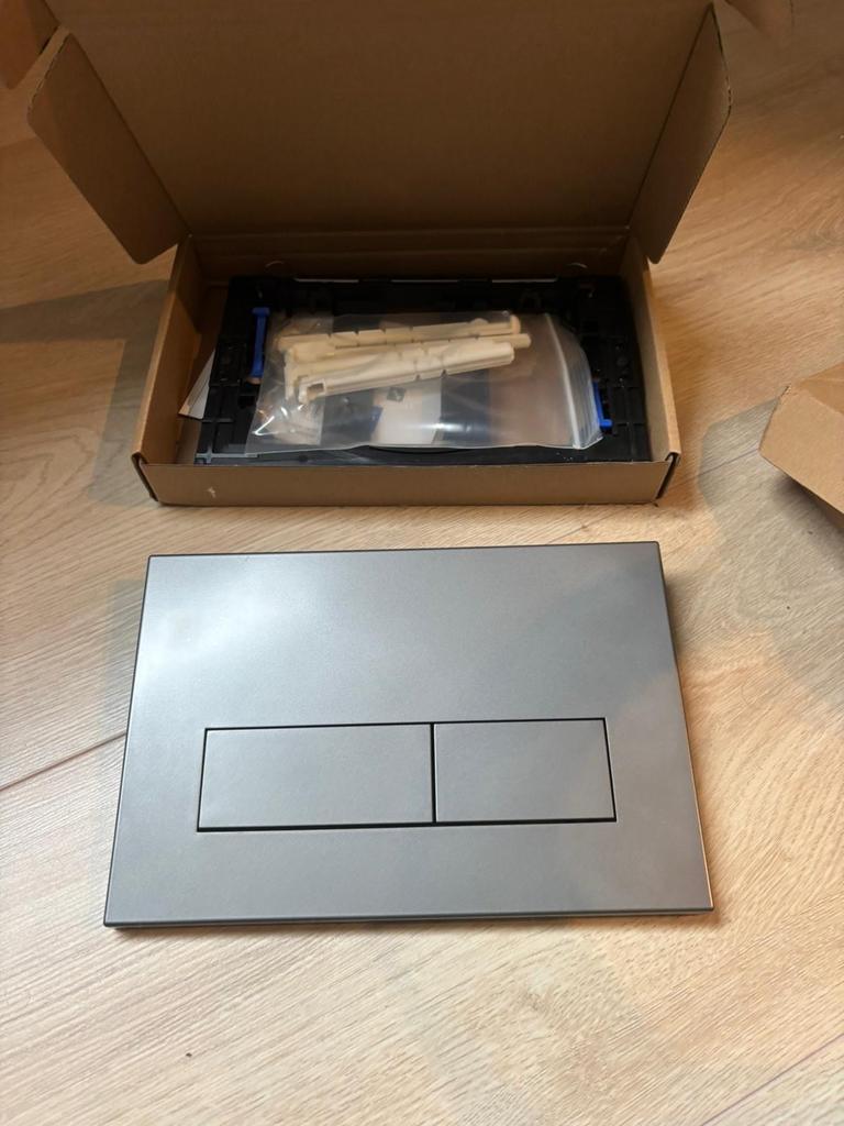 Metalgun WC Drukknop - Nieuw in doos, Doe-het-zelf en Verbouw, Sanitair, Ophalen of Verzenden, Nieuw, Toilet