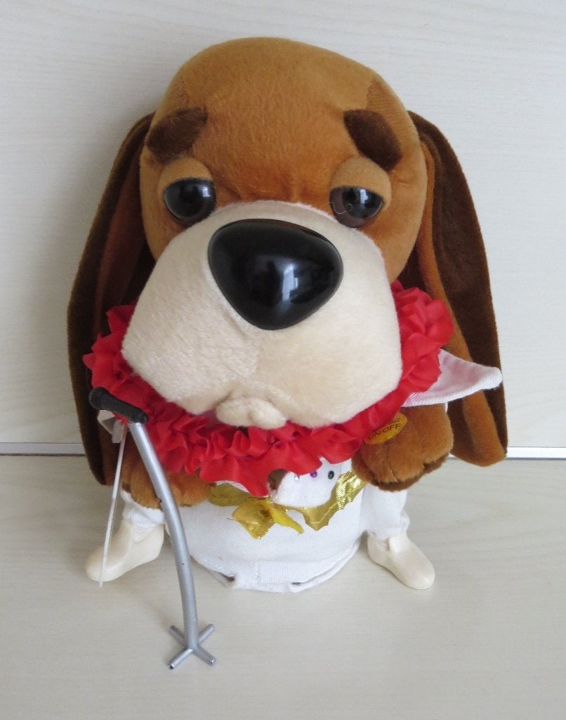 Leuke Gemmy Elvis Presley Hound Dog., Verzamelen, Ophalen of Verzenden, Zo goed als nieuw