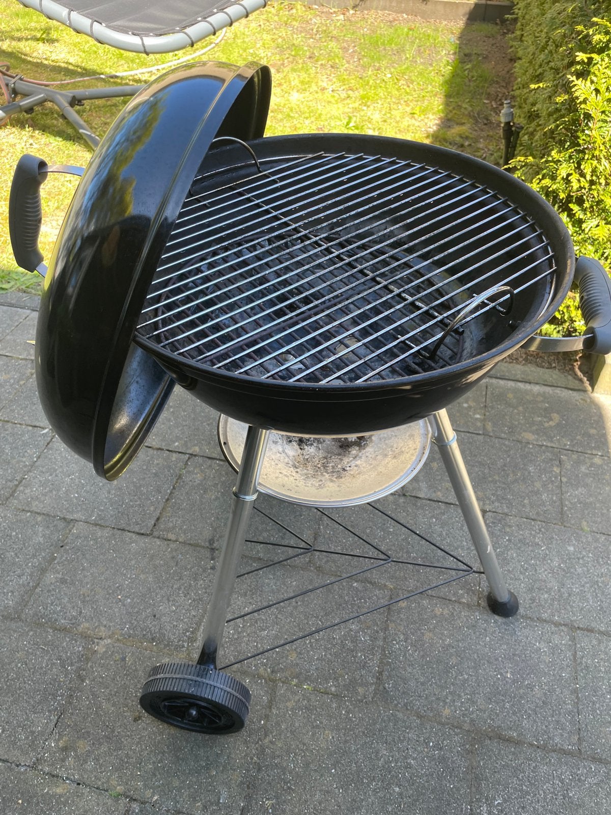 Weber houtskoolbarbecue, Ophalen, Gebruikt