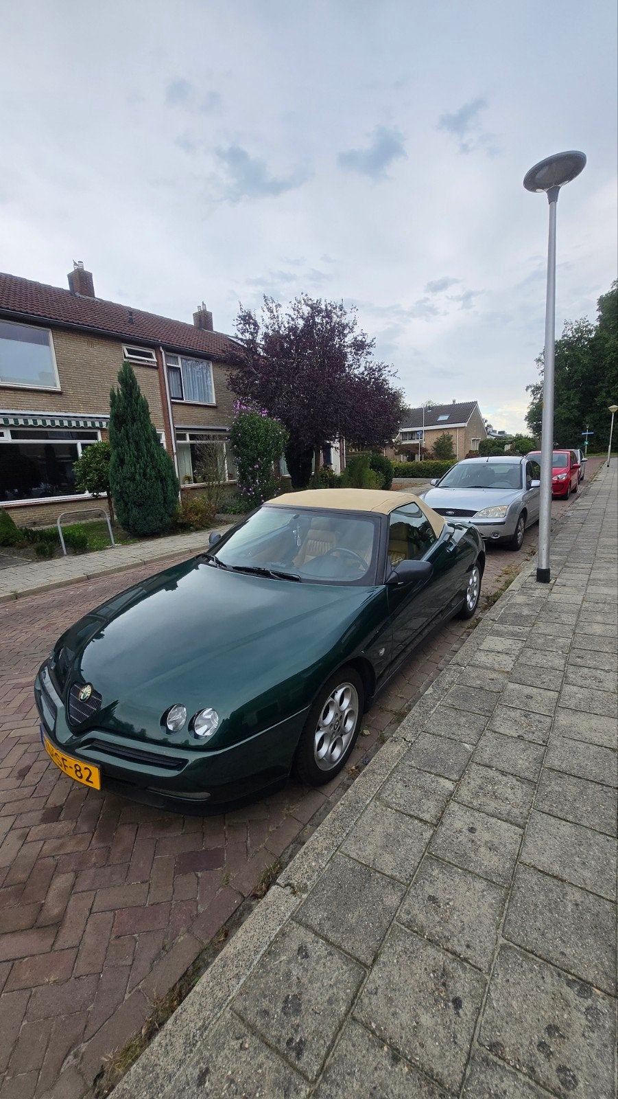 Alfa Romeo Spider 2.0 Twin Spark 16V 1998 Groen, Voorwielaandrijving, 1345 kg, Spider, Origineel Nederlands