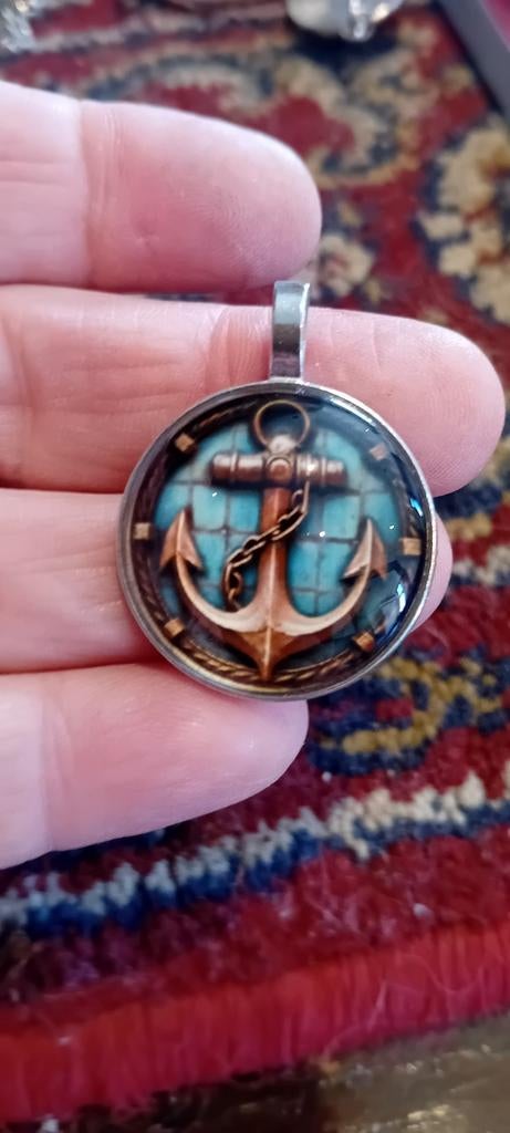 Vintage Anker Hanger - Maritiem Design, Ophalen of Verzenden, Nieuw, Glas of Kristal, Overige voorstellingen
