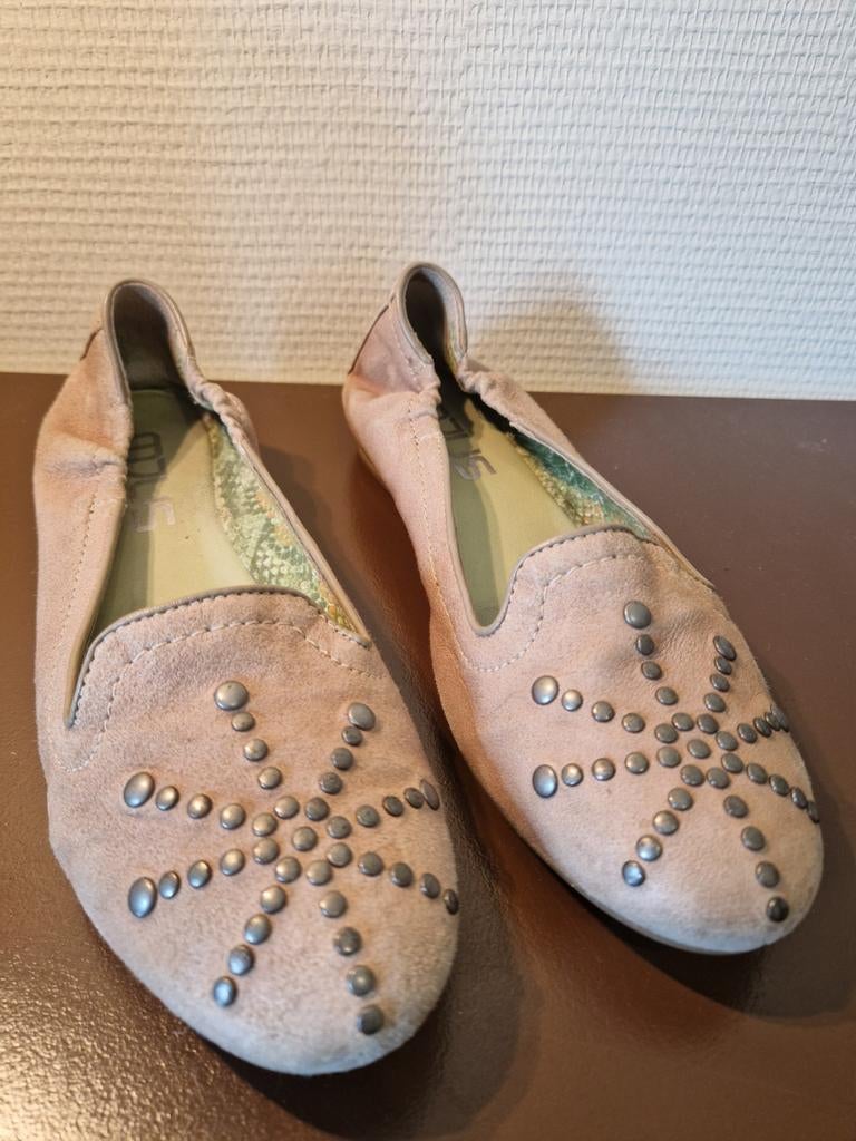 Mjus schoentje maat 39, Beige, Ophalen of Verzenden, Espadrilles of Moccasins, Mjus