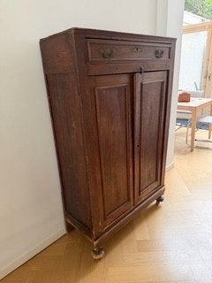 houten kast, Gebruikt, Met lade(s), Ophalen of Verzenden, Klassieke houten kast