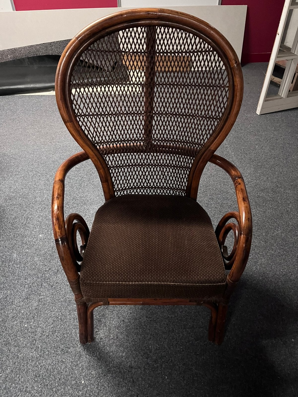 Rotan stoel, Ophalen of Verzenden