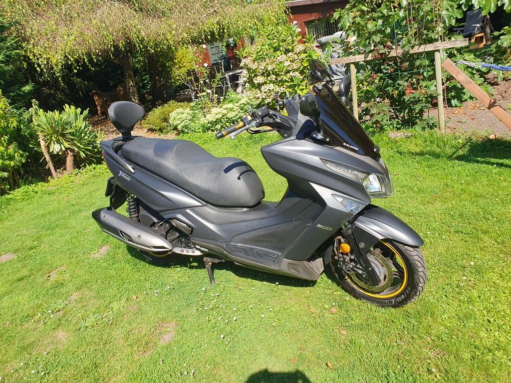 Kymco 300i Motorscooter - Antraciet, Goede Staat, Particulier