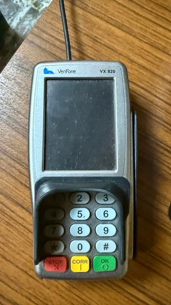 Verifone VX 820 pin terminal en VX 520 pinpad, Verzamelen, Ophalen of Verzenden