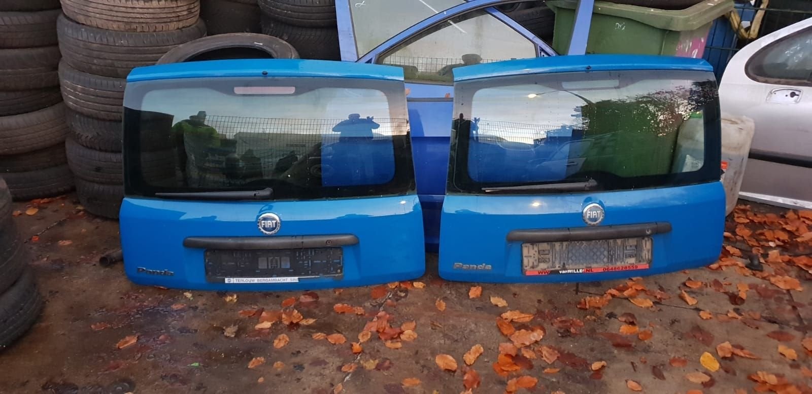 FIAT PANDA ACHTERKLEP 2 KEER  BJ 2004  2008, Gebruikt, -, Ophalen of Verzenden, Achter