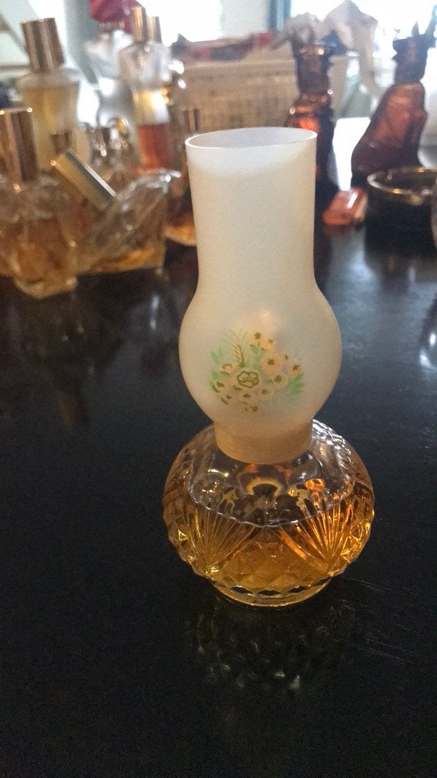 Avon parfum fles olielampje, Verzamelen, Ophalen of Verzenden