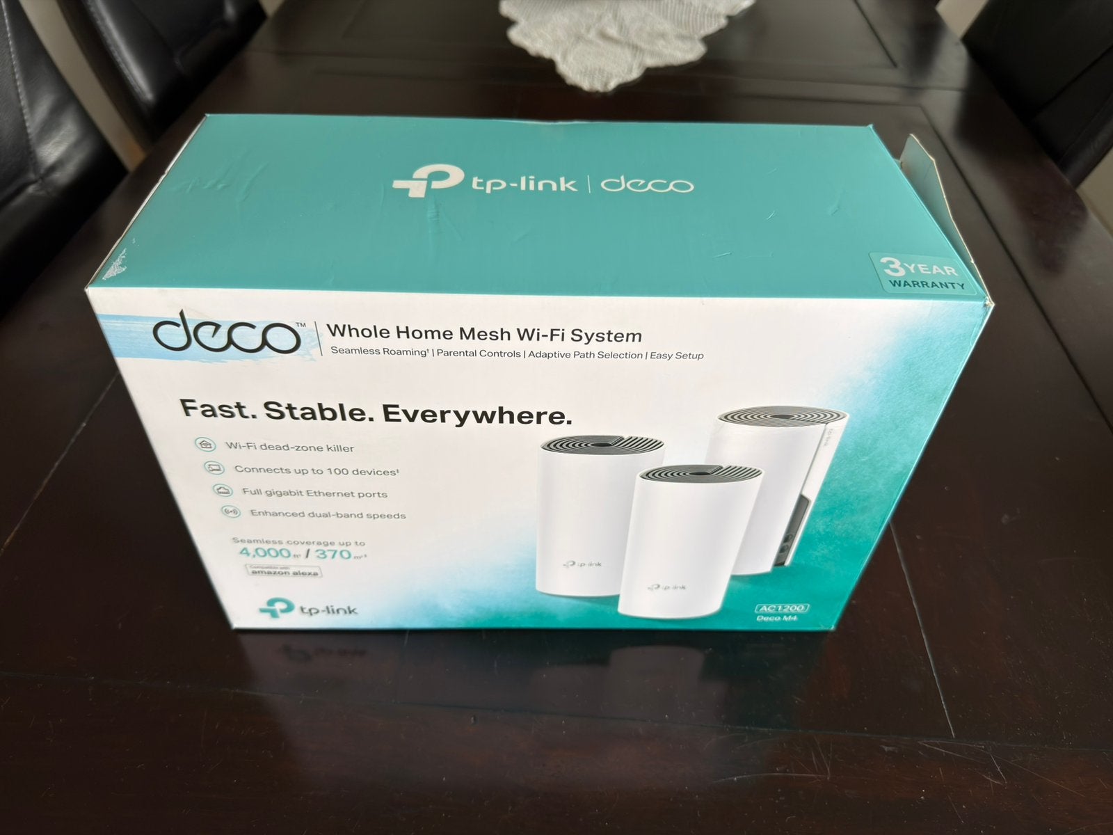 TP-Link Deco M4 Mesh Wi-Fi versterker Systeem, Computers en Software, WiFi-versterkers, Ophalen, Nieuw