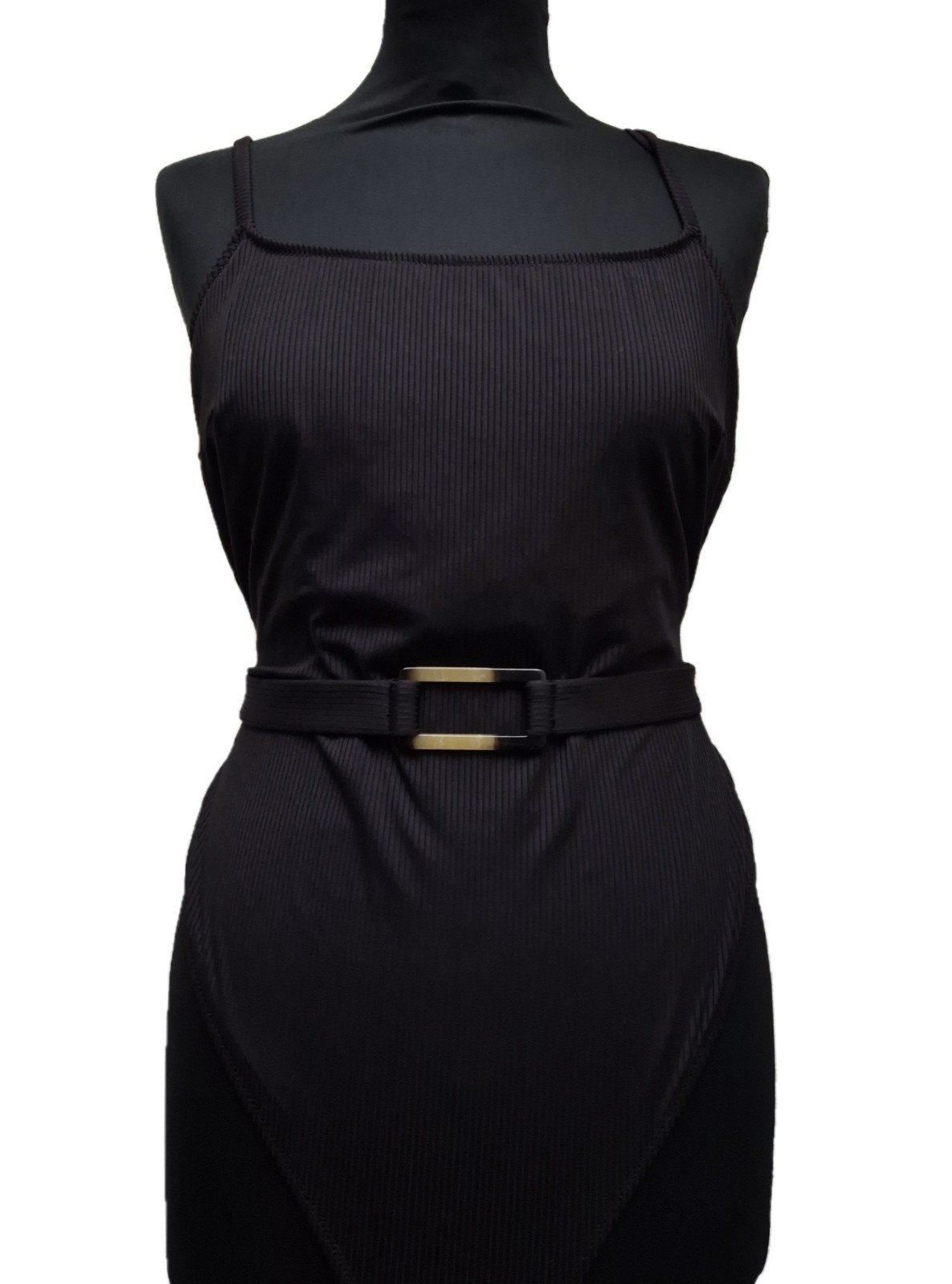 H&M badpak met ceintuur, Kleding | Dames, H&M, Zwart, Badpak, Ophalen of Verzenden