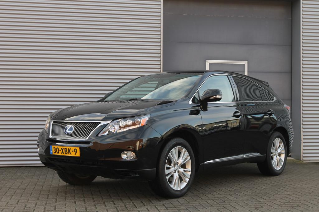 Lexus RX 450h 4WD Luxury I Aut. I Navi I Leder I Camera, Automaat, Euro 5, Gebruikt, 2000 kg