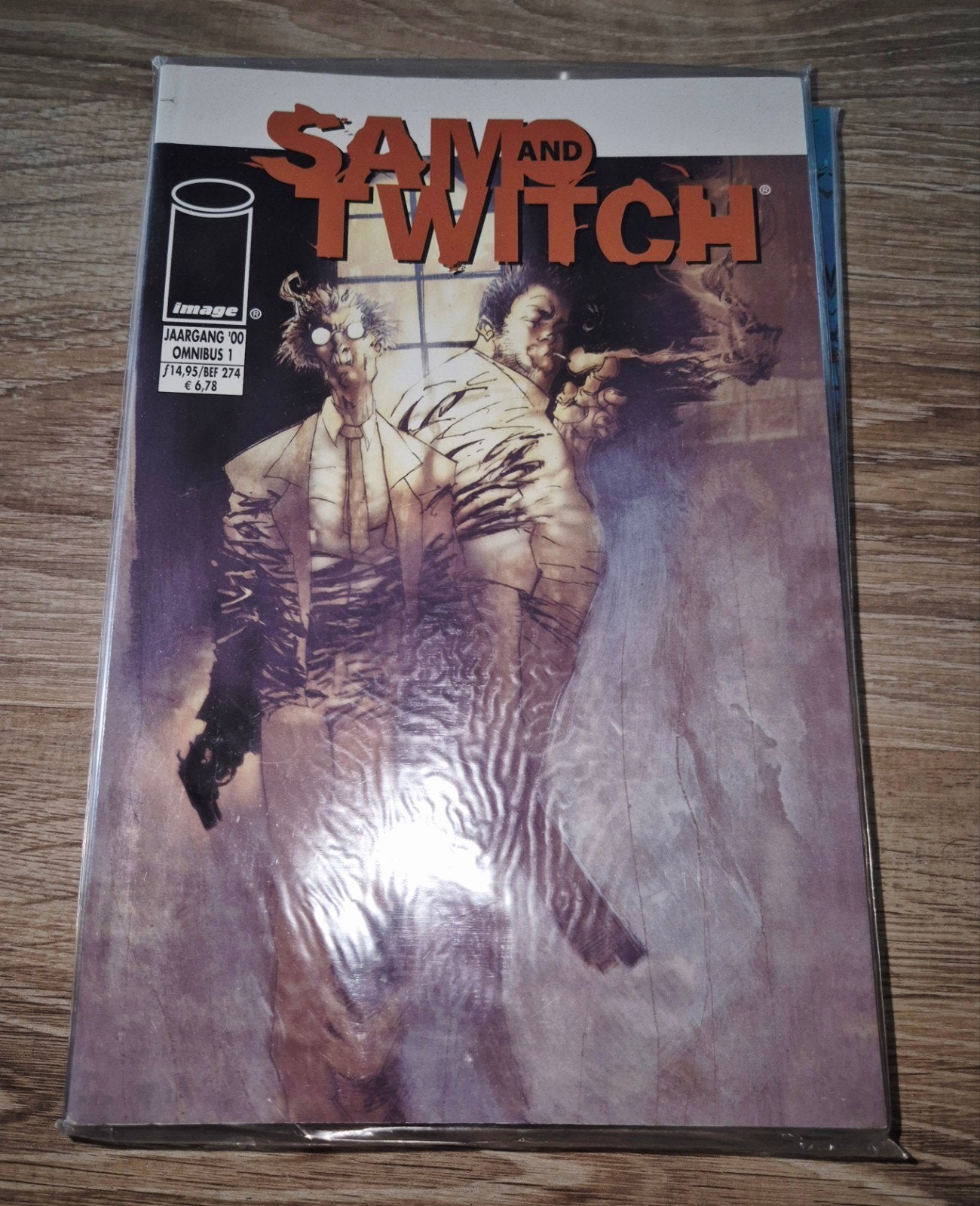 Sam and Twitch Omnibus 1 - Top Cow Image Comics, Ophalen of Verzenden, Zo goed als nieuw, Todd McFarlane, Eén stripboek