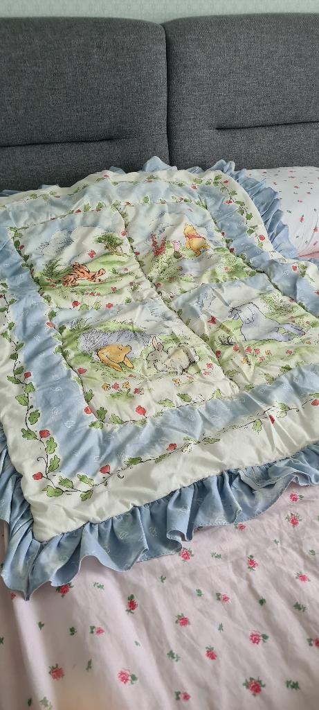 Winnie the pooh dekbed set ledikant, Ophalen of Verzenden, Gebruikt, Ledikant
