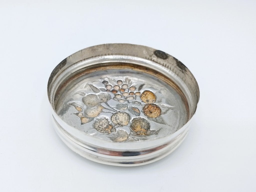 Zilveren jampotdeksel, B.W. van Eldik, Zutphen, 1932, Verzenden, Zilver