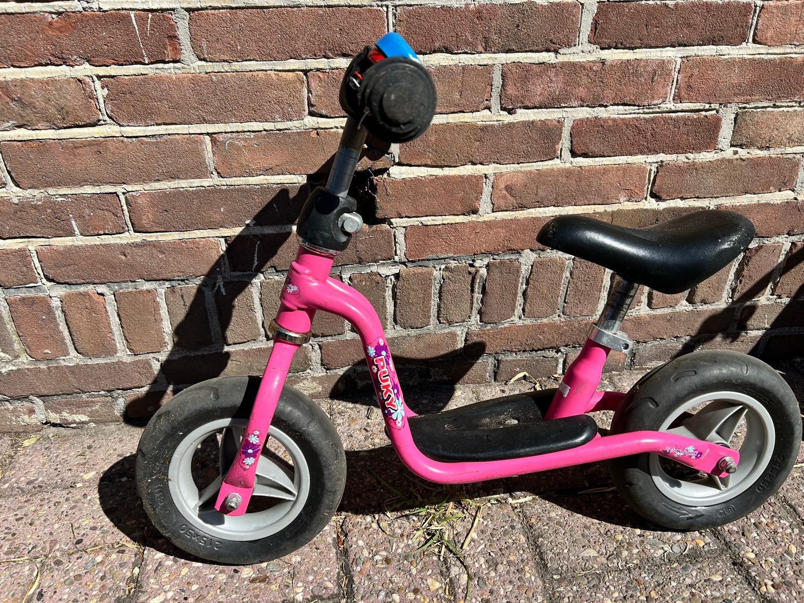 Roze Puky loopfiets, Ophalen, Gebruikt, Minder dan 16 inch