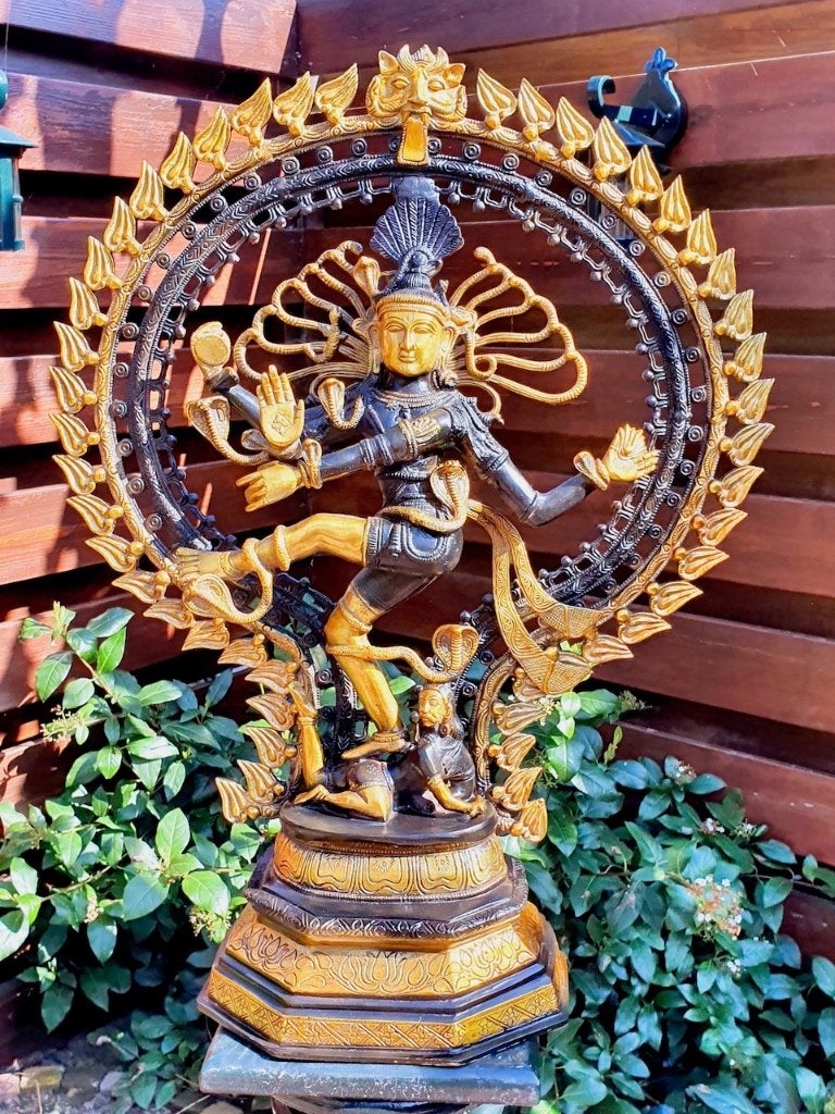 TOPSTUK DANSENDE SHIVA 73 CM (18 KG)!, Verzamelen, Religie, Ophalen, Nieuw, Beeld(je), Hindoeïsme
