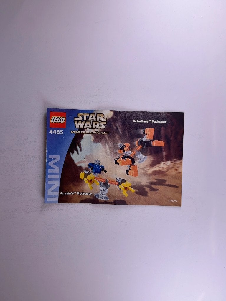 LEGO Star Wars 4485 (Instructions) for Set 4485 Sebulba's Po, Gebruikt, Star Wars, Lego, Overige typen