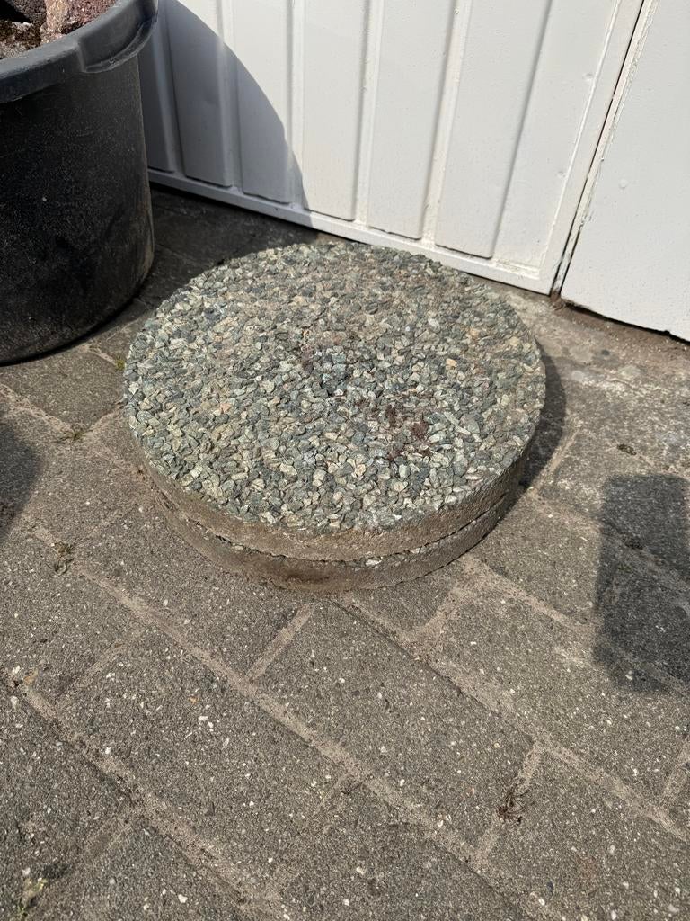 Ronde grindtegels, Tuin en Terras, Ophalen, Gebruikt, Minder dan 5 m², Grind