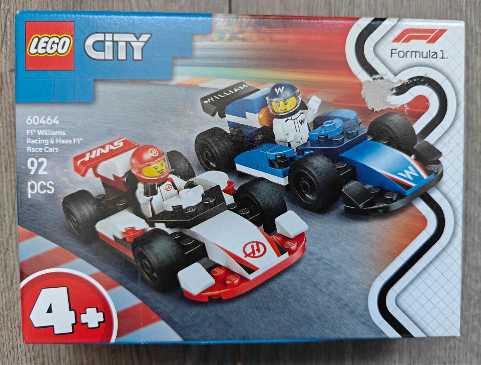LEGO City 60464 F1 Williams & Haas, Ophalen of Verzenden, Nieuw, Overige merken