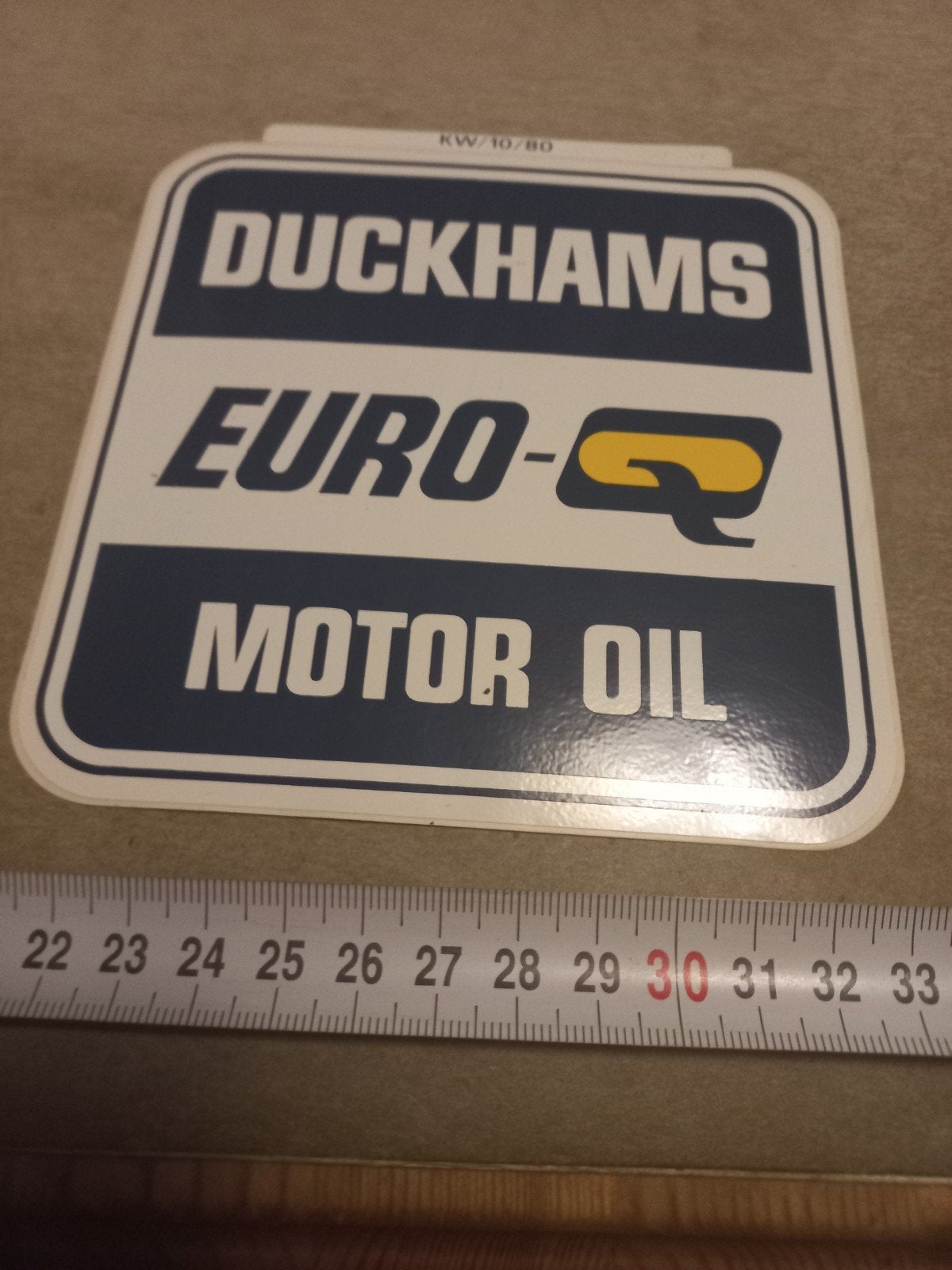 Vintage Duckhams Euro-Q Motor Oil, Ophalen of Verzenden, Gebruikt