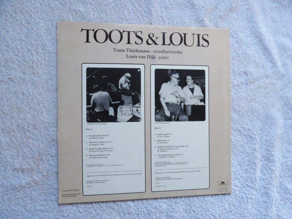 TOOTS & LOUIS, LP, Gebruikt, Ophalen of Verzenden, 12 inch