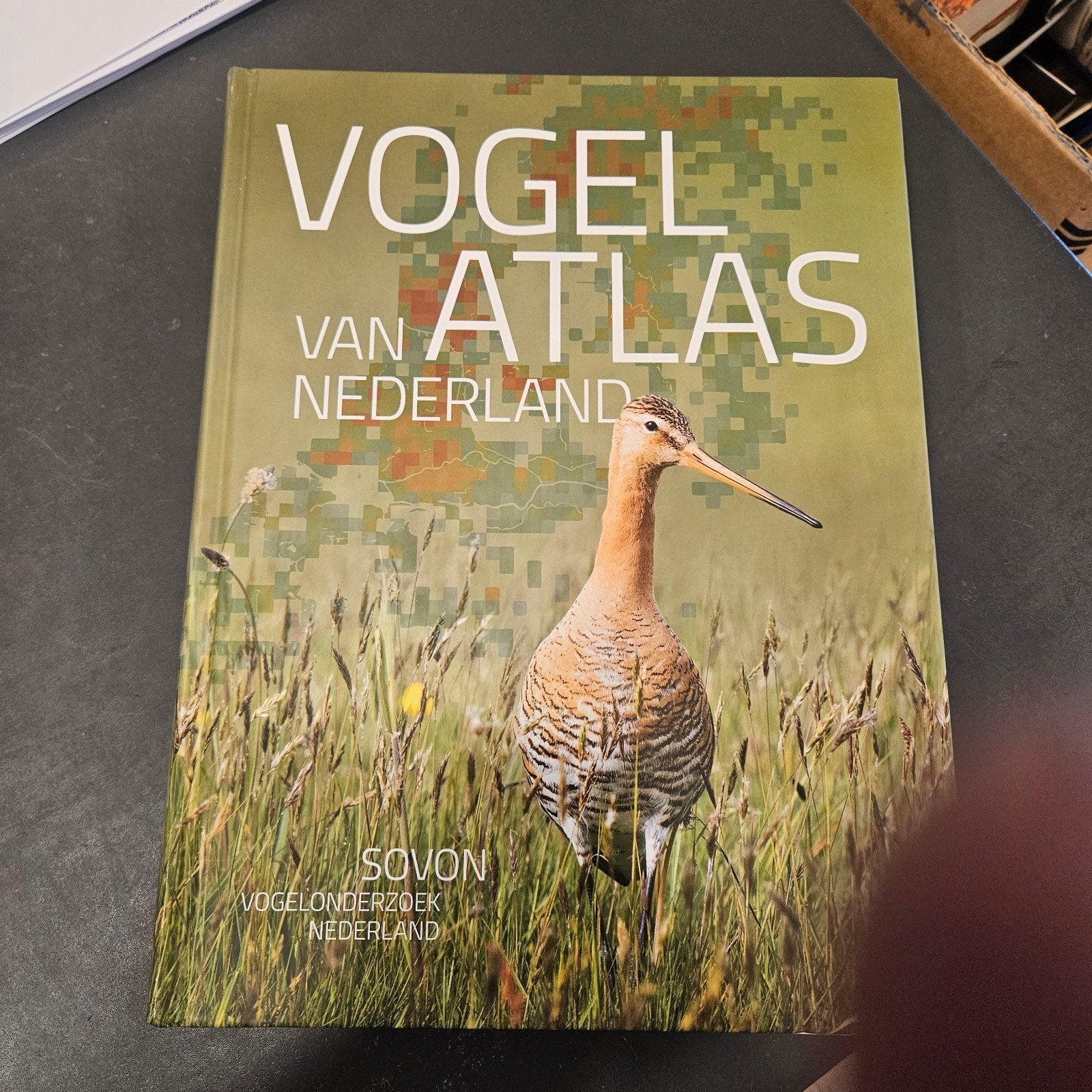 SOVON Vogelatlas van Nederland - als nieuw, Ophalen of Verzenden, Zo goed als nieuw, Vogels, SOVON Vogelonderzoek Nederland