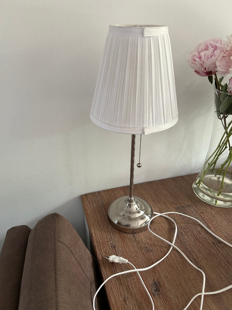 Tafellamp Arstid Ikea, 50 – 75, Overige stijlen, Wit, Ophalen of Verzenden