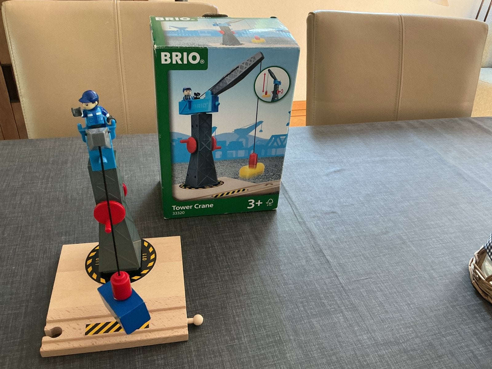 Brio nr 33320 torenkraan, Ophalen of Verzenden, Zo goed als nieuw