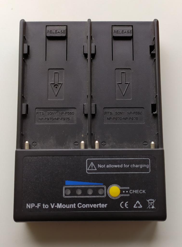 NP-F to V-Mount Converter, Ophalen of Verzenden, Nieuw, Minder dan 150 cm, Overige typen