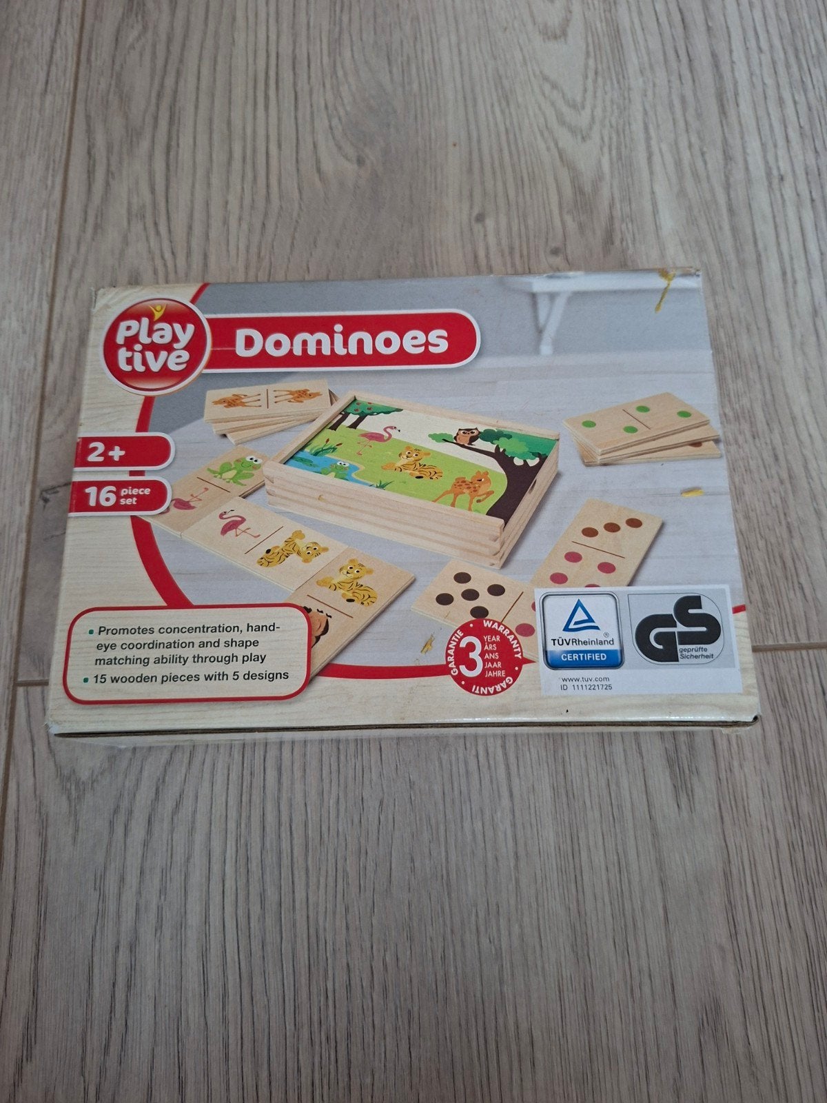 Playtive Houten Domino Dieren (16-delig), Ophalen, Gebruikt, Overige typen