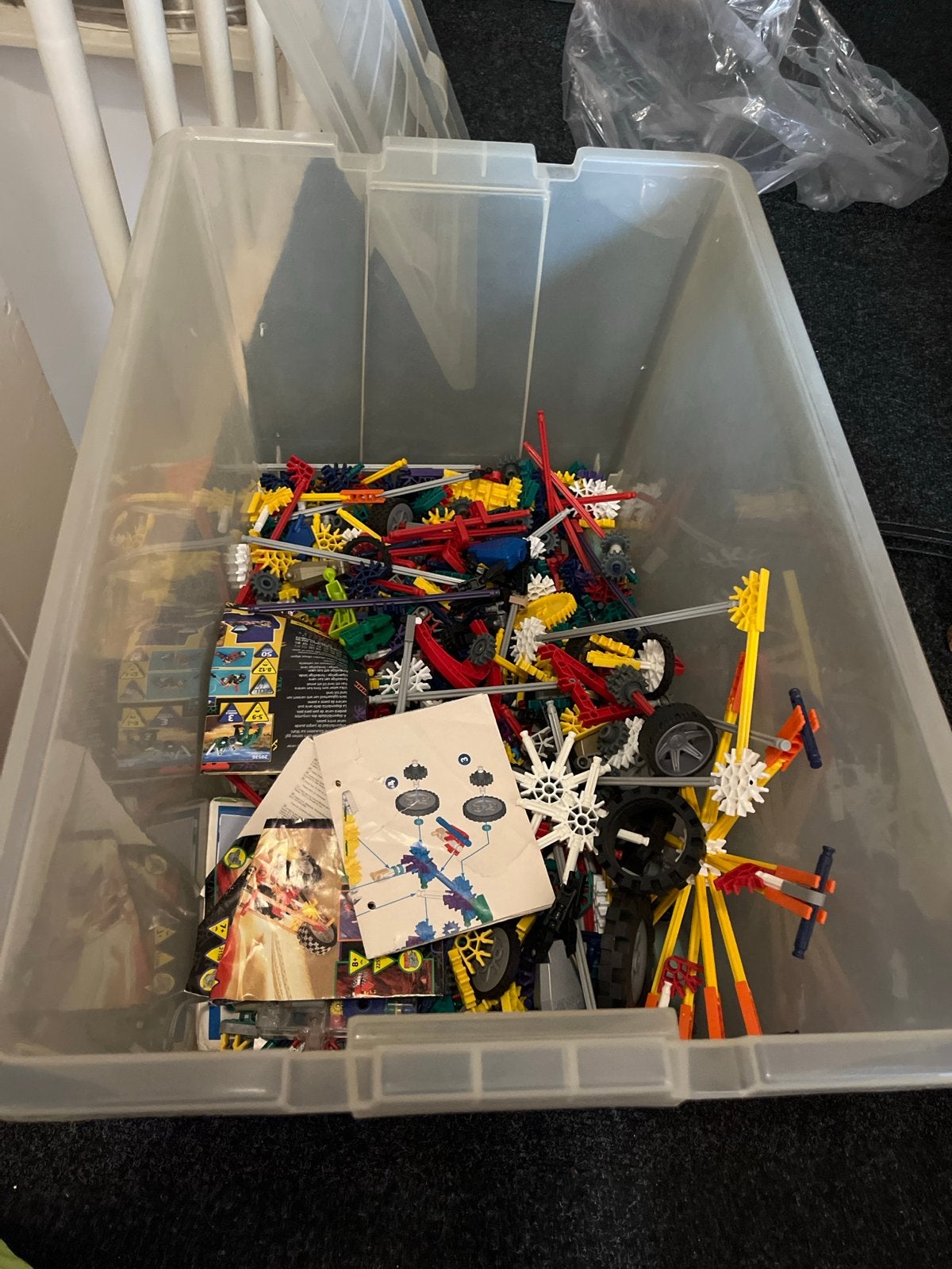 K'nex, Kinderen en Baby's, Speelgoed | Bouwstenen, Ophalen, Gebruikt, K'nex