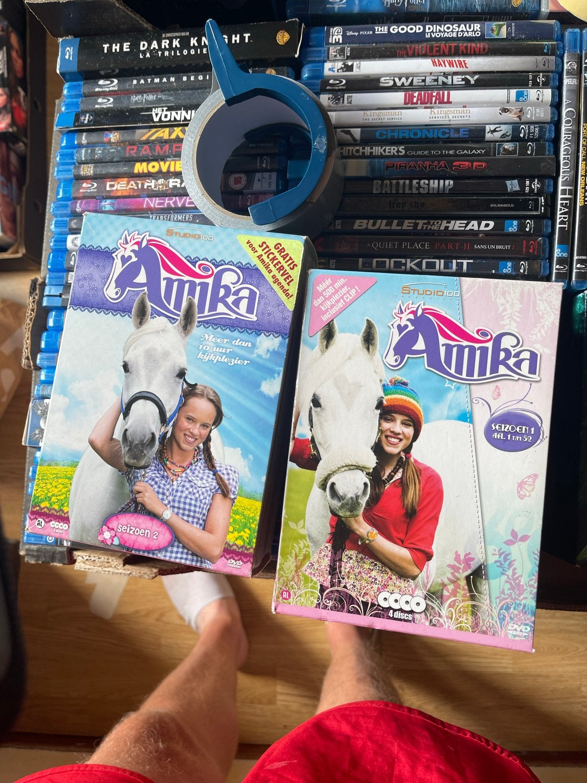 Amika DVD Box Seizoen 1 & 2 - Studio 100, Alle leeftijden, Nederlands, Tv-serie, Zo goed als nieuw