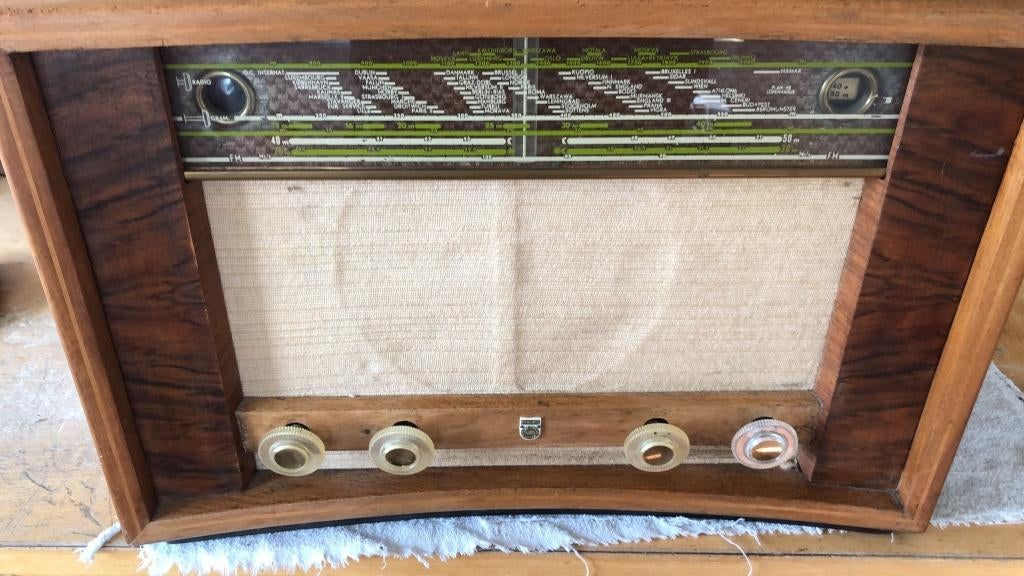 11 spelende buizen radio,s, Audio, Tv en Foto, Radio's, Ophalen of Verzenden, Gebruikt