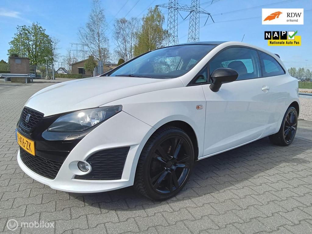 Seat Ibiza SC 1.4 TSI FR Bocanegra/automaat, Euro 5, 1154 kg, Gebruikt, Zwart