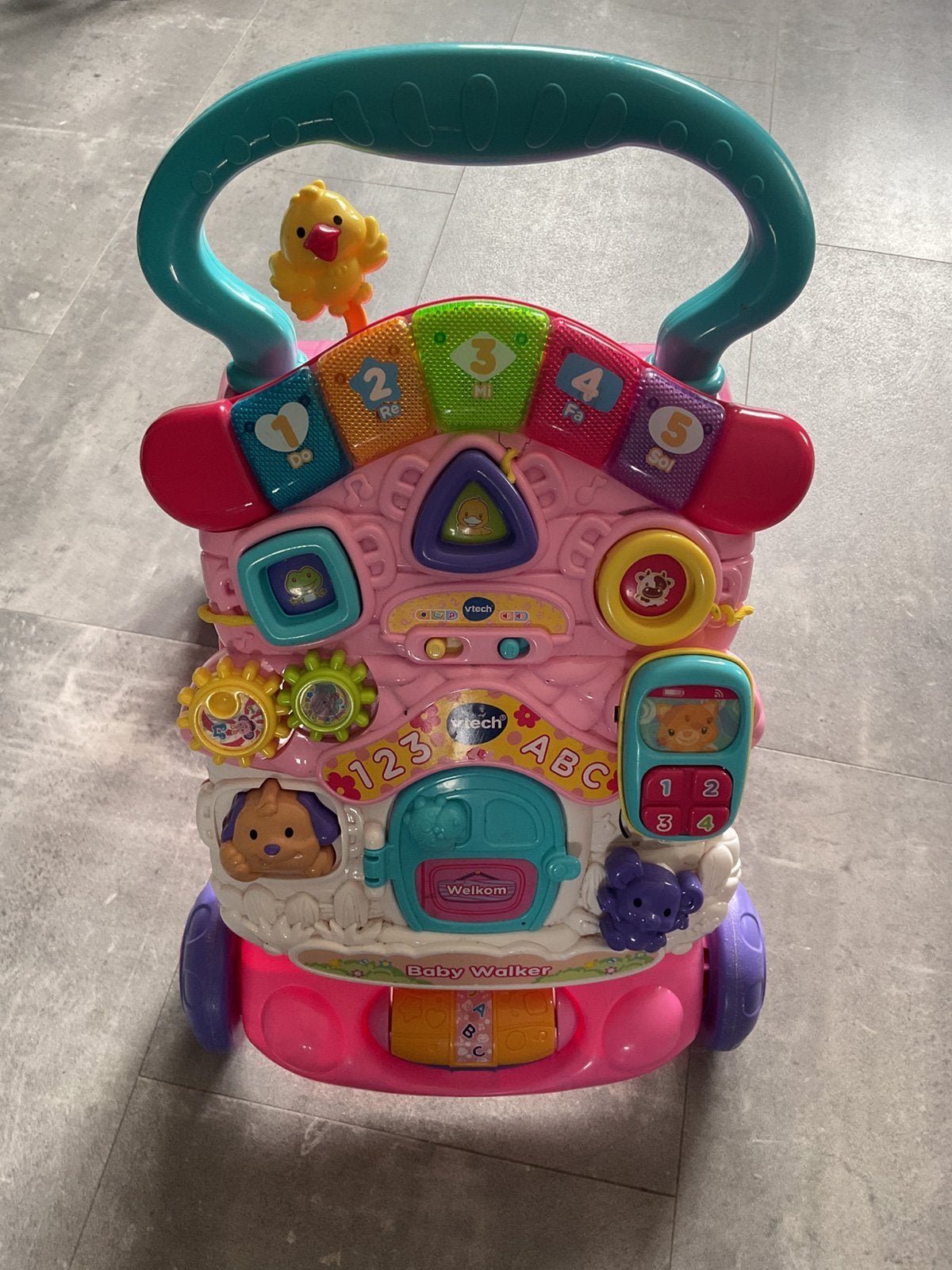 Vtech Baby Walker 2in1 loopwagen Activiteiten paneel, Kinderen en Baby's, Speelgoed | Vtech, Ophalen, Zo goed als nieuw, 6 maanden tot 2 jaar